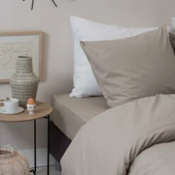 Cinderella Dekbedovertrek Weekend - Katoen - 260x200/220 Cm - Taupe -Cinderella Winkel 1000030668 0102