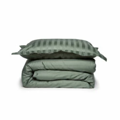 Damai Dekbedovertrek Katoen-satijn - 240 X 240/220cm - Groen Gestreept 7 Damai Dekbedovertrek Katoen-satijn - 240 X 240/220cm - Groen Gestreept -Cinderella Winkel 1000030669 0101