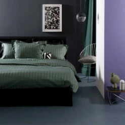 Damai Dekbedovertrek Katoen-satijn - 240 X 240/220cm - Groen Gestreept 9 Damai Dekbedovertrek Katoen-satijn - 240 X 240/220cm - Groen Gestreept -Cinderella Winkel 1000030669 0103