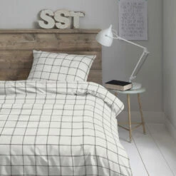 Cinderella Dekbedovertrek Kody - Flanel - 140x200/220 Cm - Off White -Cinderella Winkel 1000030684 0101