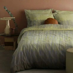 Damai Dekbedovertrek Katoen-satijn - 240 X 240/220cm - Ochre -Cinderella Winkel 1000030687 0101