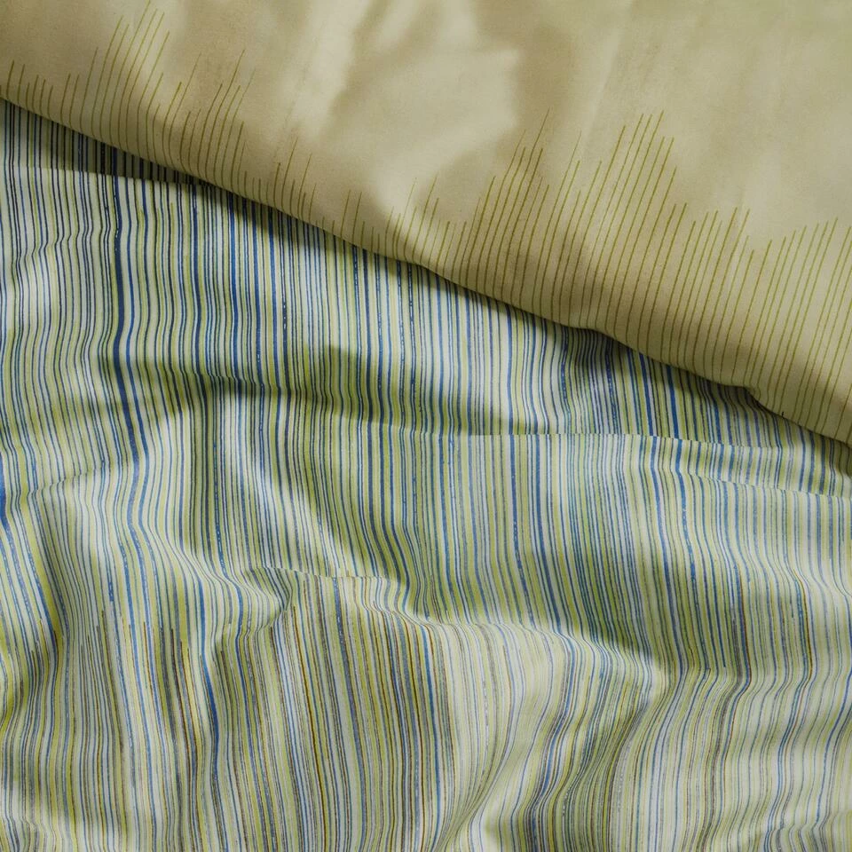 Damai Dekbedovertrek Katoen-satijn - 200x200/220cm - Ochre 5 Damai Dekbedovertrek Katoen-satijn - 200x200/220cm - Ochre - Afbeelding 3