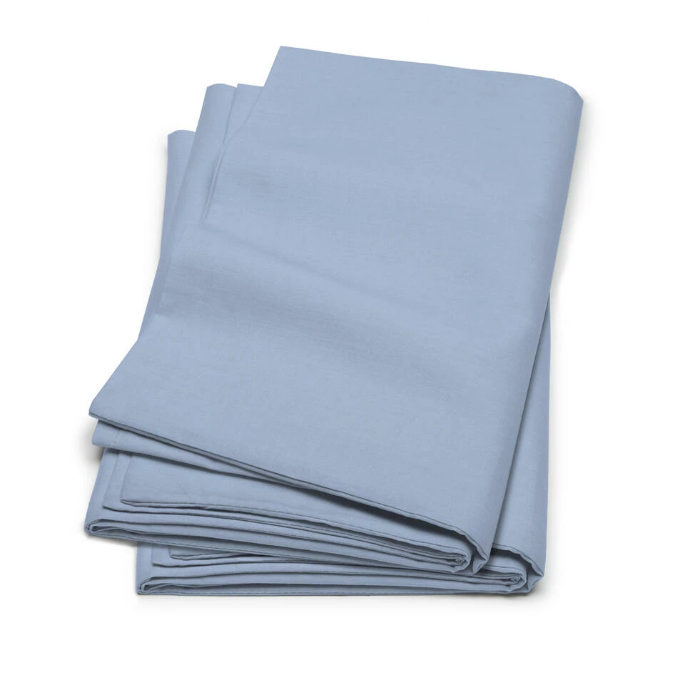 Cinderella Kussenslopen Met Rits - Katoen - 40x80 Cm - Saffier - 2 Stuks 4 Cinderella Kussenslopen Met Rits - Katoen - 40x80 Cm - Saffier - 2 Stuks - Afbeelding 2