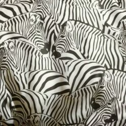 De Witte Lietaer Dekbedovertrek Zebra - 140 X 200/220 Cm - Katoen Satijn -Cinderella Winkel 1000031336 0101