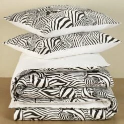 De Witte Lietaer Dekbedovertrek Zebra - 200 X 200/220 Cm - Katoen Satijn -Cinderella Winkel 1000031349 0103
