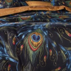 De Witte Lietaer Dekbedovertrek Peafowl - 260 X 240 Cm - Katoen Satijn -Cinderella Winkel 1000031353 0102