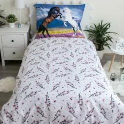 Animal Pictures Dekbedovertrek Paard - 140 X 200 Cm - Katoen -Cinderella Winkel 1000031999 0103