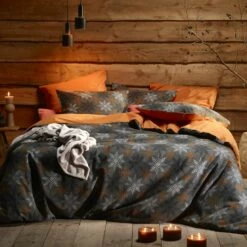 De Witte Lietaer Dekbedovertrek Frostine - 260 X 240 Cm - Katoen Flanel 7 De Witte Lietaer Dekbedovertrek Frostine - 260 X 240 Cm - Katoen Flanel -Cinderella Winkel 1000032054 0102