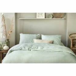 Walra - Dekbedovertrek Vintage Cotton - 200x220 Cm - Jade 8 Walra - Dekbedovertrek Vintage Cotton - 200x220 Cm - Jade -Cinderella Winkel 1000034084 0102