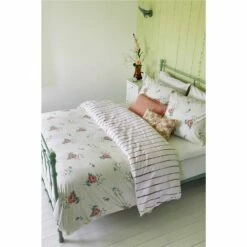 Walra - Dekbedovertrek Red Roses - 240x220 Cm - Off White -Cinderella Winkel 1000034091 0103