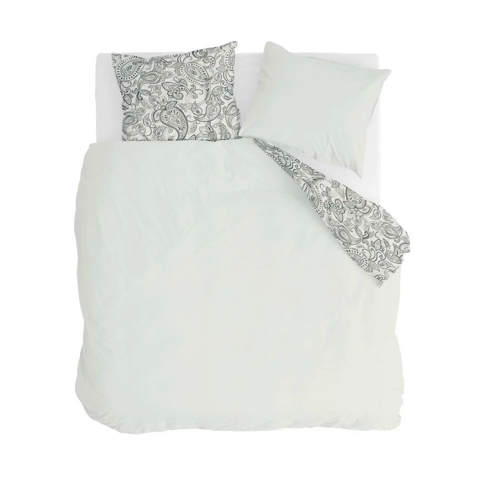Walra - Dekbedovertrek Perfect Paisley - 200x220 Cm - Off White 3 Walra - Dekbedovertrek Perfect Paisley - 200x220 Cm - Off White