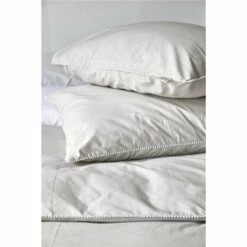 Walra - Dekbedovertrek Pretty Pom Pom - 140x220 Cm - Naturel -Cinderella Winkel 1000034133 0102