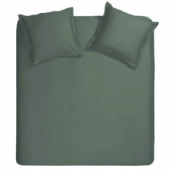 Cinderella Dekbedovertrek Sundays - Satijn - 260x200/220 Cm - Green