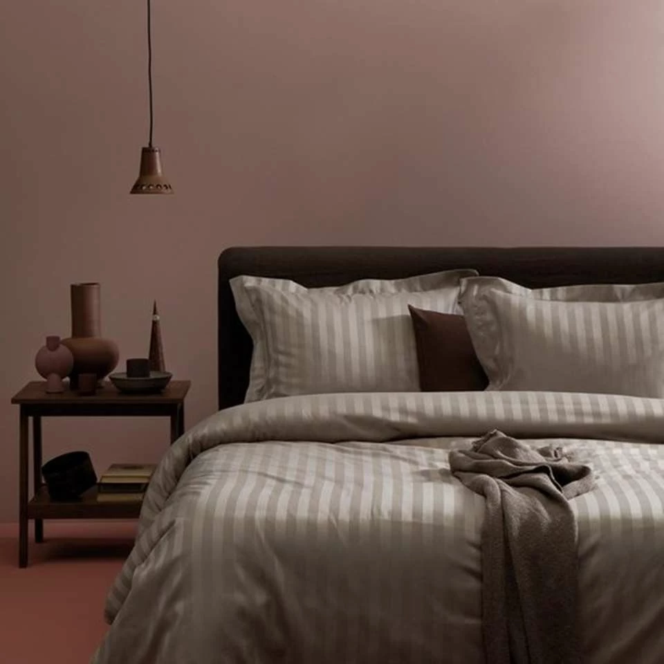 Dekbedovertrek Damai Linea Cement Satijn-200x200/220 6 Dekbedovertrek Damai Linea Cement Satijn-200x200/220 - Afbeelding 4