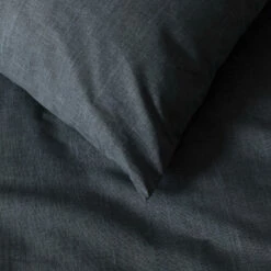 Cinderella Dekbedovertrek Lyn - Katoen - 140x200/220 Cm - Anthracite -Cinderella Winkel 1000034490 0102