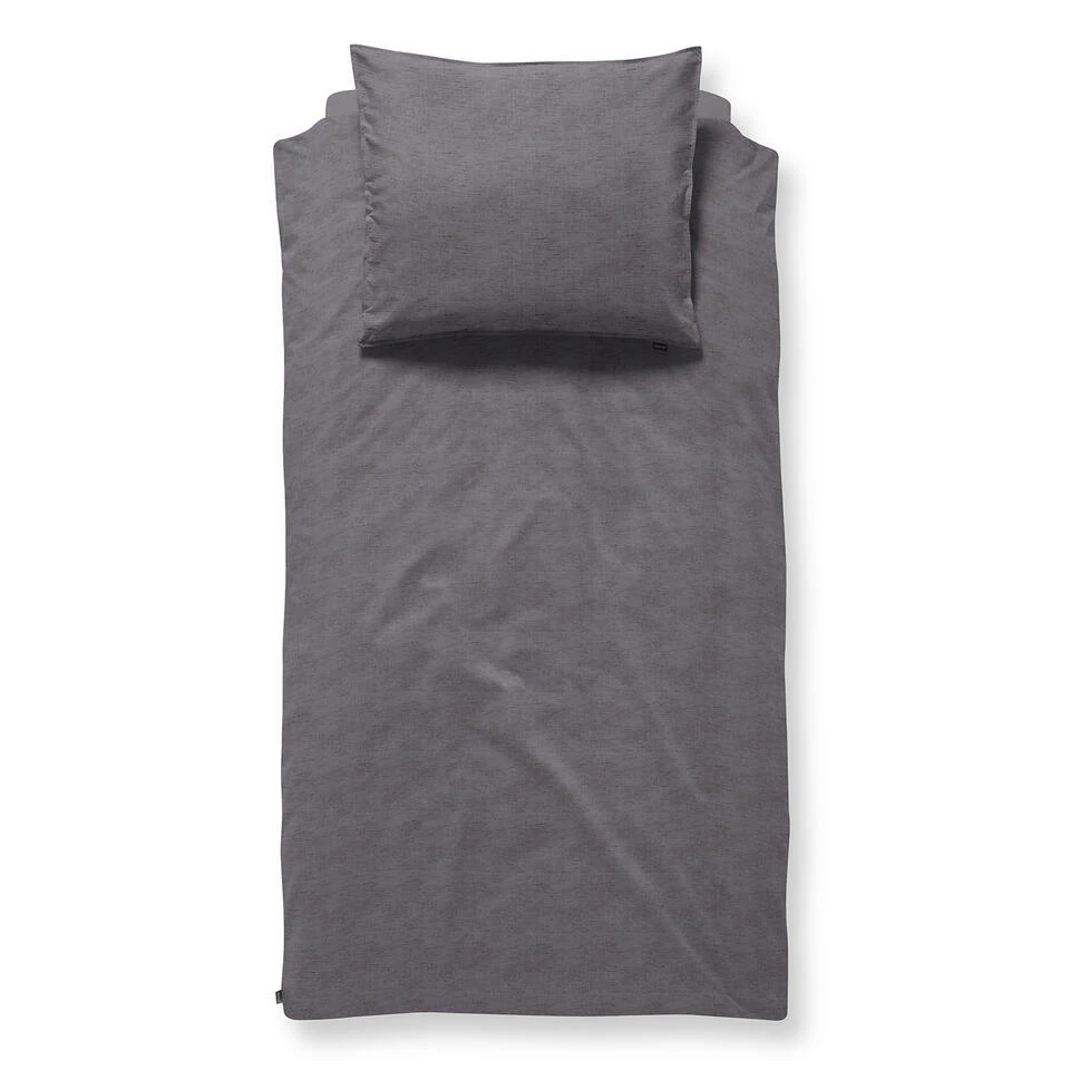 Damai Dekbedovertrek Mik - Katoen - 140x200/220 Cm - Anthracite 3 Damai Dekbedovertrek Mik - Katoen - 140x200/220 Cm - Anthracite