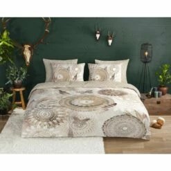 HIP Dekbedovertrek "Kaskae" - Zand - (200x220 Cm) -Cinderella Winkel 1000034544 0101
