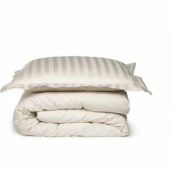 Dekbedovertrek Damai Linea Ivory Satijn-240x200/220 -Cinderella Winkel 1000034563 0103