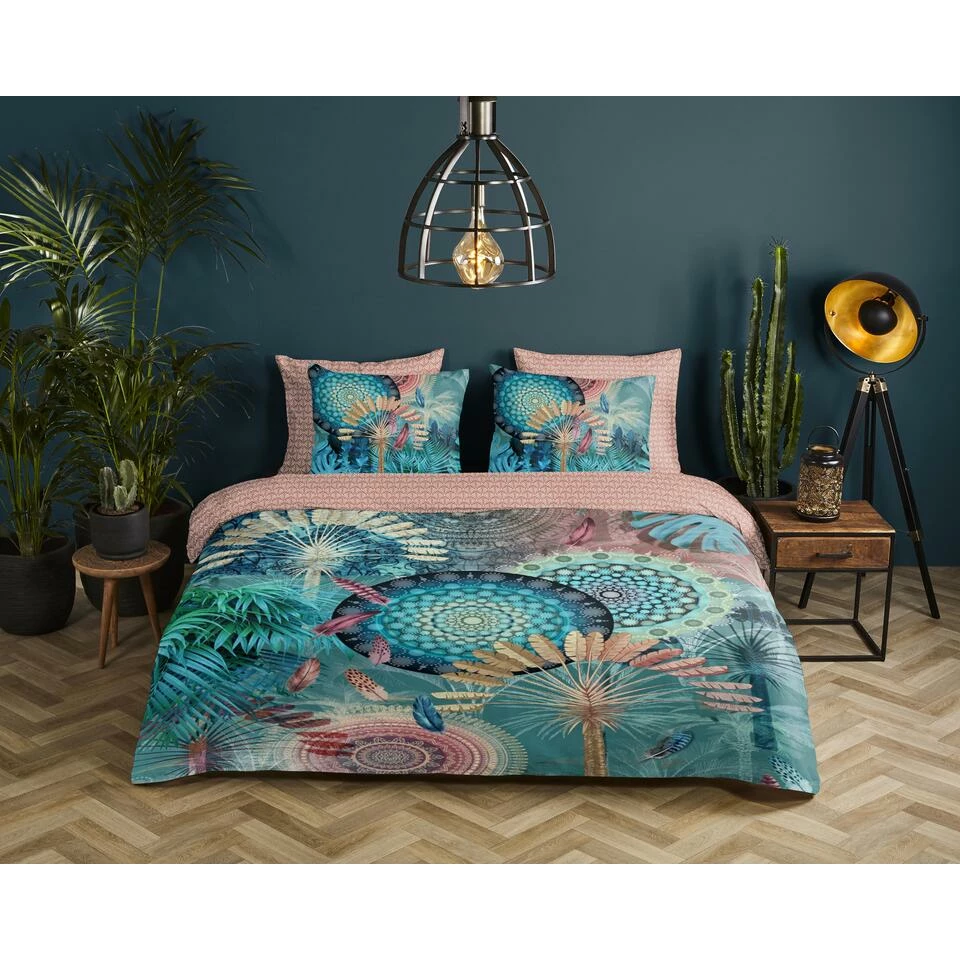 HIP Dekbedovertrek "Kanya" - Multi - (240x220 Cm) 4 HIP Dekbedovertrek "Kanya" - Multi - (240x220 Cm) - Afbeelding 2