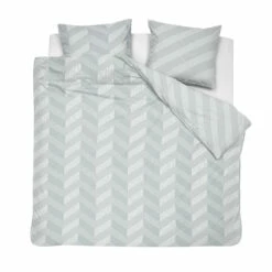 Damai Dekbedovertrek Atomy - Satijn - 260x200/220 Cm - Glacier