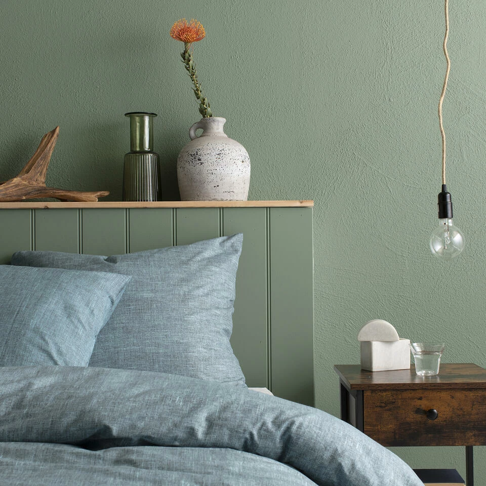 Cinderella Dekbedovertrek Lyn - Katoen - 260x200/220 Cm - Petrol 6 Cinderella Dekbedovertrek Lyn - Katoen - 260x200/220 Cm - Petrol - Afbeelding 4