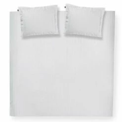 Dekbedovertrek Damai Linea White Satijn-260x200/220 -Cinderella Winkel 1000034669 0102
