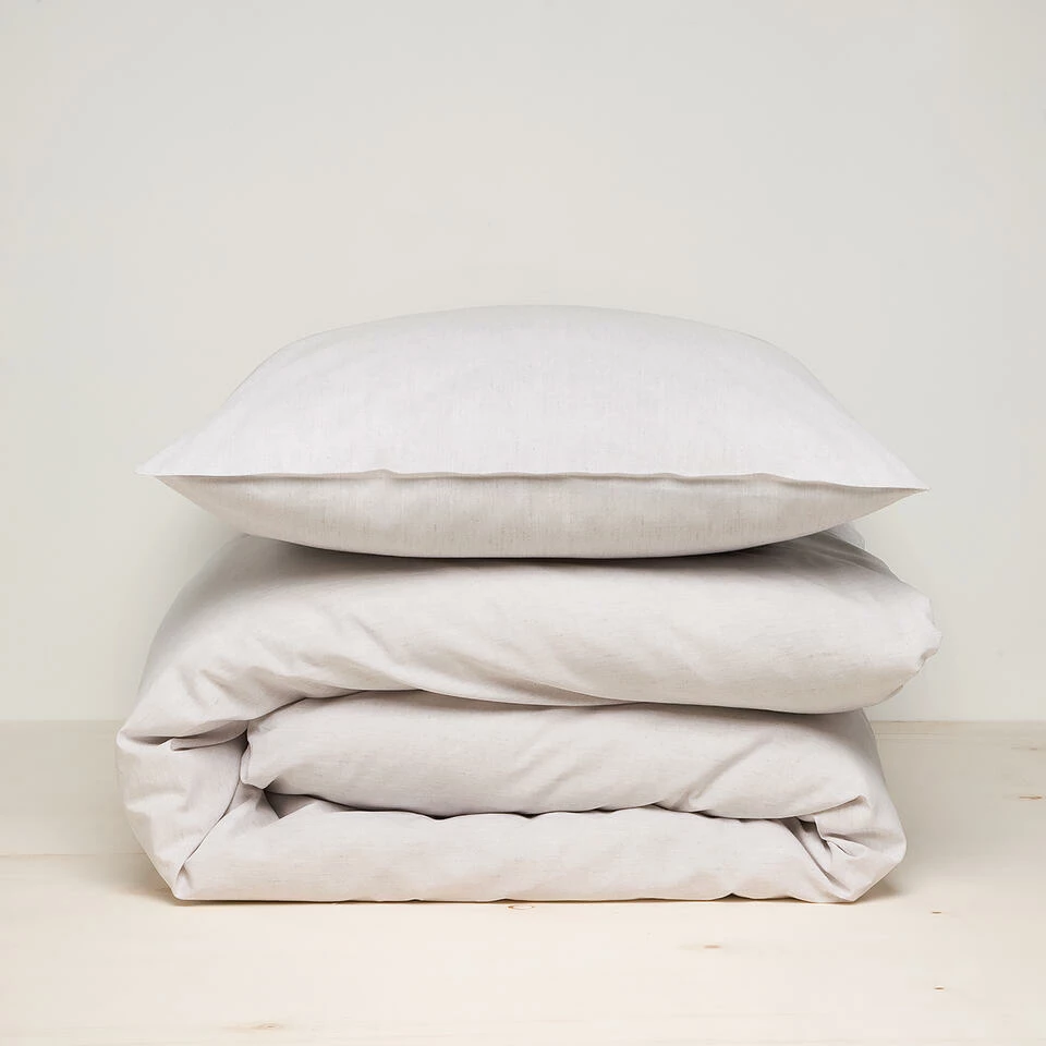 Damai Dekbedovertrek Mik - Katoen - 260x200/220 Cm - Linen 6 Damai Dekbedovertrek Mik - Katoen - 260x200/220 Cm - Linen - Afbeelding 4