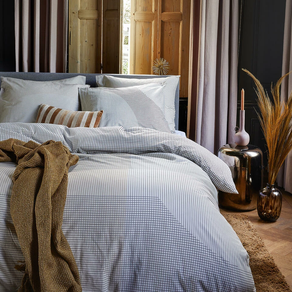 Damai Dekbedovertrek Base - Katoen - 260x200/220 Cm - Beige 6 Damai Dekbedovertrek Base - Katoen - 260x200/220 Cm - Beige - Afbeelding 4