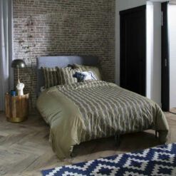 Damai Dekbedovertrek Kente - Katoen - 240x200/220 Cm - Olive Green -Cinderella Winkel 1000034871 0101