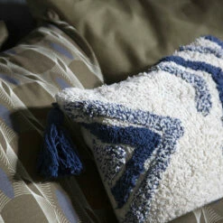 Damai Dekbedovertrek Kente - Katoen - 240x200/220 Cm - Olive Green -Cinderella Winkel 1000034871 0103