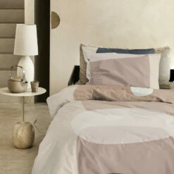 Damai Dekbedovertrek Miro - Katoen - 140x200/220 Cm - Double Cream -Cinderella Winkel 1000034971 0101