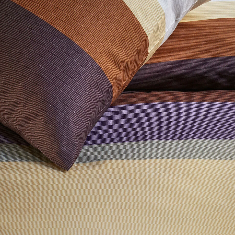 Damai Dekbedovertrek Casa - Katoen - 140x200/220 Cm Casa - Rust 5 Damai Dekbedovertrek Casa - Katoen - 140x200/220 Cm Casa - Rust - Afbeelding 3