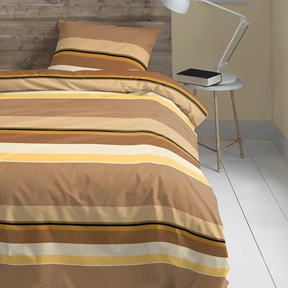 Cinderella Dekbedovertrek Flanel Cuba Caramel-Lits-jumeaux (260 X 200/220 Cm) 5 Cinderella Dekbedovertrek Flanel Cuba Caramel-Lits-jumeaux (260 X 200/220 Cm) - Afbeelding 3