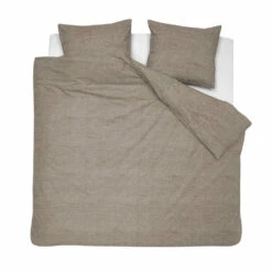 Cinderella Dekbedovertrek Lyn - Katoen - 200x200/220 Cm - Sand