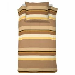 Cinderella Dekbedovertrek Flanel Cuba Caramel-Lits-jumeaux (240 X 200/220 Cm) -Cinderella Winkel 1000035162 0101