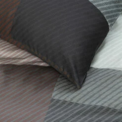 Damai Dekbedovertrek Moore - Satijn - 240x200/220 Cm - Basalt -Cinderella Winkel 1000035166 0103