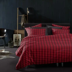 Damai Dekbedovertrek Flanel - 260 X 200/220cm - Rood 6 Damai Dekbedovertrek Flanel - 260 X 200/220cm - Rood -Cinderella Winkel 1000035224 0101