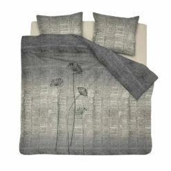 Damai Dekbedovertrek Warda - Katoen - 200x200/220 Cm - Anthracite