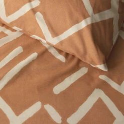 Damai Dekbedovertrek Kline - Katoen - 260x200/220 Cm - Caramel -Cinderella Winkel 1000035340 0102