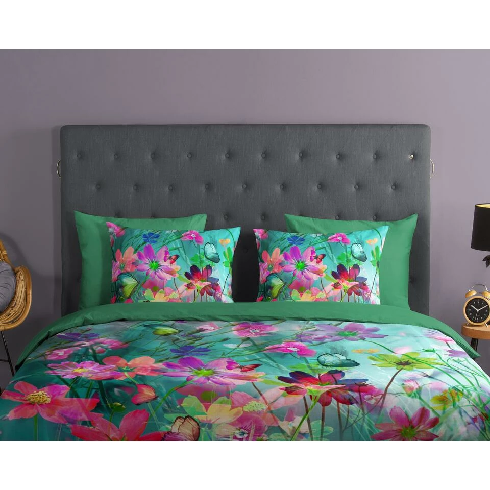 Good Morning Dekbedovertrek "Belle" - Multi - (200x220 Cm) 5 Good Morning Dekbedovertrek "Belle" - Multi - (200x220 Cm) - Afbeelding 3