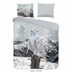 Good Morning Dekbedovertrek "Jacob" - Grijs - (200x220 Cm)