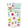 Good Morning Dekbedovertrek "Booh" - Multi - (120x150 Cm) -Cinderella Winkel 1000035813