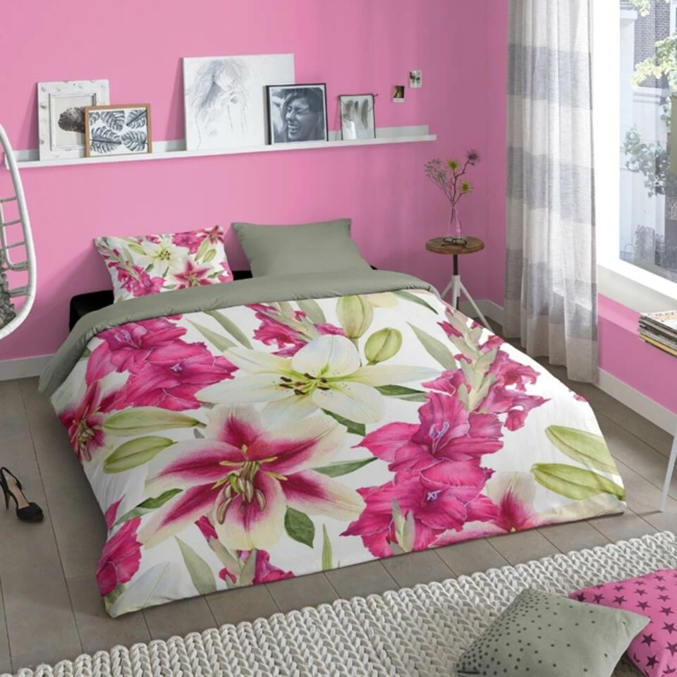 Good Morning Dekbedovertrek "Fleurie" - Multi - (240x220 Cm) 5 Good Morning Dekbedovertrek "Fleurie" - Multi - (240x220 Cm) - Afbeelding 3