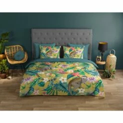 Good Morning Dekbedovertrek "Meet" - Oker - (140x220 Cm) -Cinderella Winkel 1000035823 0101