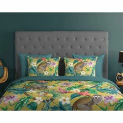 Good Morning Dekbedovertrek "Meet" - Oker - (140x220 Cm) -Cinderella Winkel 1000035823 0110