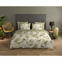 Good Morning Dekbedovertrek "Vintage Garden" - Multi - (240x220 Cm) -Cinderella Winkel 1000035844 0101