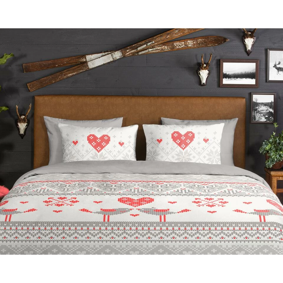 Good Morning Dekbedovertrek "Flow" - Grijs - (140x220 Cm) 5 Good Morning Dekbedovertrek "Flow" - Grijs - (140x220 Cm) - Afbeelding 3