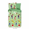 Good Morning Dekbedovertrek "Go" - Groen - (100x135 Cm) -Cinderella Winkel 1000035933
