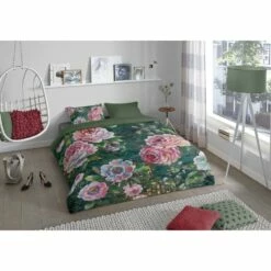 Good Morning Dekbedovertrek "Fleur" - Groen - (140x220 Cm) 7 Good Morning Dekbedovertrek "Fleur" - Groen - (140x220 Cm) -Cinderella Winkel 1000035975 0101