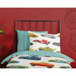 Good Morning Dekbedovertrek "Race" - Multi - (120x150 Cm) -Cinderella Winkel 1000035979 0110